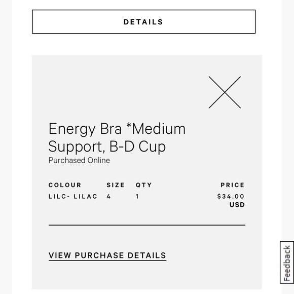 Lululemon lavender energy bra - Picture 9 of 10